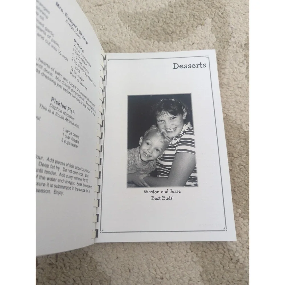 Collection Of Recipes Jessica Goins Lexington, NC Spiral Cookbook 2006‎
